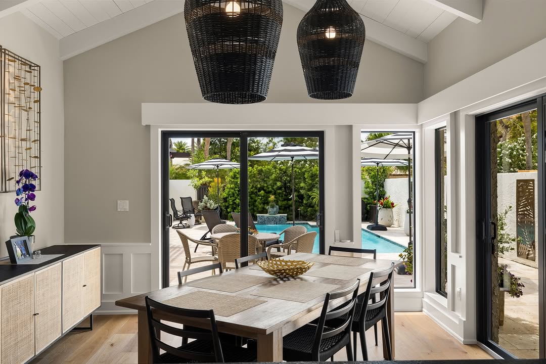 Professionally photographed living space